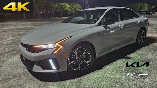 2025 Kia K5 GTLine  POV Night Drive 4K Binaural Audio 6 Speaker Sound System Test [upl. by Yawnoc637]