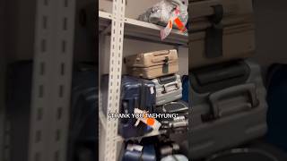 Finding lost luggage at an Italian airport [upl. by Hazeghi]