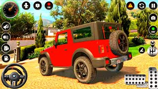 313 auto SUV 4x4 offroad jeep driving gameplay  jeep driving on road forest game [upl. by Enneillij]