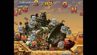 Metal Slug Super Vehicle 001 2 ARC Longplay amp Ending [upl. by Wilser967]