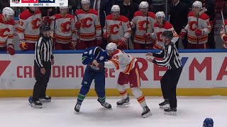 JT Miller FIGHTS Mantha [upl. by Heshum742]