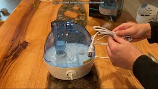 Review AquaOasis™ Cool Mist Humidifier 22L Water Tank Quiet Ultrasonic Humidifiers [upl. by Coady194]