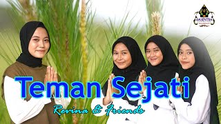 TEMAN SEJATI  REVINA feat Tiya Salma Lisna Official Music Video [upl. by Ycnaffit]