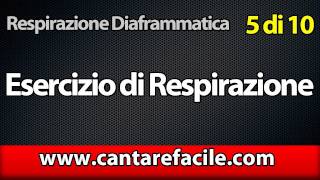 Esercizio di Respirazione con Note 5 di 10  Corso sulla Respirazione [upl. by Kurtz]