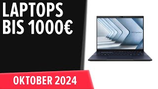 TOP–7 Die besten Laptops bis 1000€ Oktober 2024 Test amp Vergleich  Deutsch [upl. by Madelaine]