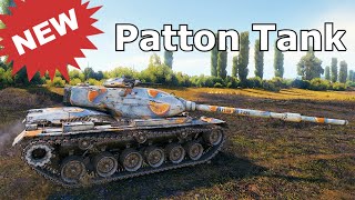 World of Tanks Patton the Tank  NEW TANK [upl. by Sirovart547]