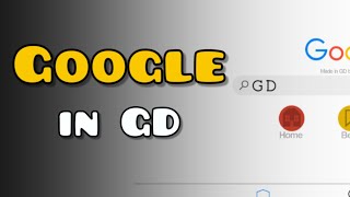 GOOGLE IN GD  Trailer  Geometry Dash [upl. by Yde]