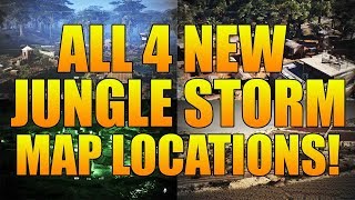 ALL NEW JUNGLE STORM UPDATE MAP LOCATIONS  Ghost Recon Wildlands PVP New Maps Walkthrough [upl. by Monahon]