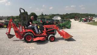 2004 Kubota BX23 Tractor w Loader amp Backhoe Good Condition Clean For Sale by Mast Tractor Sales [upl. by Gerladina786]