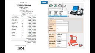 TICKET POS EXCEL VBA [upl. by Noloc805]