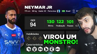 Rafão Pegou o Novo Neymar e Testou ao Máximo no FC Mobile [upl. by Ahtnamys]