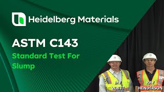 ASTM C143 Standard Test Method for Slump of Hydraulic Cement Concrete [upl. by Eelrac]