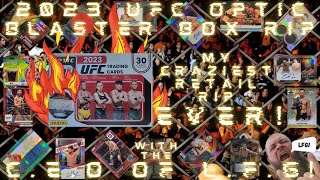 2023 UFC Panini Optic blaster box break 2 PHOTONS and an AUTO UFC 298 THIS SAT moneymoicano [upl. by Chem]