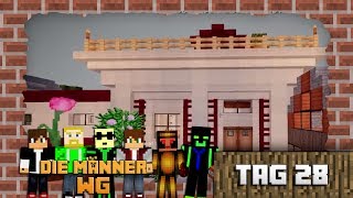 Minecraft Männer WG Tag 28 Livestream geplant [upl. by Ecyac]