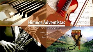 ✔🎸🎵🎧🎻🎸 Mix Himnos instrumentales Cristianos  Flauta de pan piano violín y saxofón [upl. by Ahsekahs]