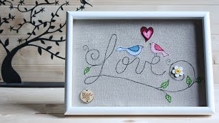 Tutorial Freehand Machine Embroidery ITA [upl. by Schouten]