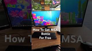 How To Get MSA Bottle For Free [upl. by Lek]