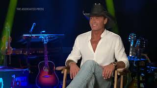 Tim McGraw on new Standing Room Only album and tour  Extended AP interview [upl. by Ailugram]