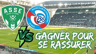 ASSE  STRASBOURG Lavant match [upl. by Rebeh]