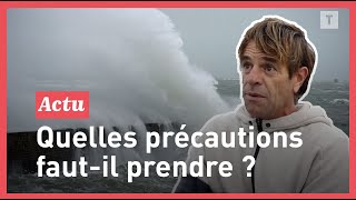 Tempête Ciaran  les Bretons se préparent au pire [upl. by Ardnuasal]