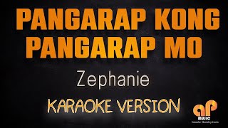 PANGARAP KONG PANGARAP MO  Zephanie PIANO KARAOKE VERSION [upl. by Ahtabat]