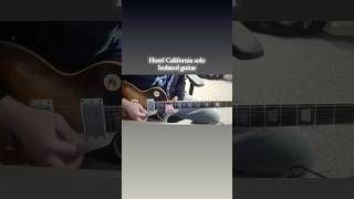 Hotel California Solo isolated guitar guitar guitarsolo guitarcover eagles hotelcalifornia [upl. by Vogel]