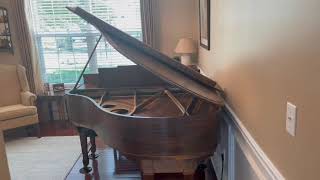 George Steck Baby Grand SD 480p [upl. by Anilra]