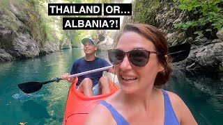 What one extra day will get you on the Valbona to Theth Hike  Staying on Komani Lake Albania [upl. by Ahsineb273]