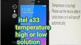 Battery temperature too high problem solution  how to solve itel mobile high battery temperature [upl. by Mulligan627]