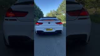 BMW 640d Straight Pipe Exhaust Sound [upl. by Bobbye]