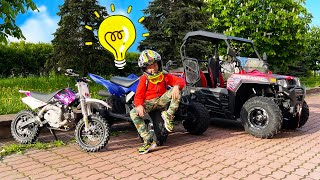 Dens shopping story on his quad bike [upl. by Eidob]