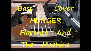 Florence And The Machine  Hunger BASS COVER [upl. by Torray]