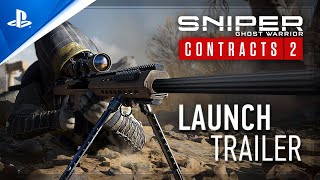 Sniper Ghost Warrior Contracts 2  Launch Trailer  PS4 [upl. by Ladnyk993]