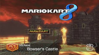 N64 Bowsers Castle in Mario Kart 8  CUSTOM TRACK [upl. by Dalia]