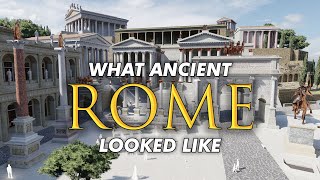 Virtual Rome What Did Ancient Rome Look Like [upl. by Esiralc]