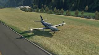 Hot Start TBM 900 Short Field Take off amp landing [upl. by Bevash]