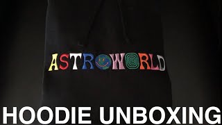 ASTROWORLD HOODIE UNBOXING [upl. by Cedell]