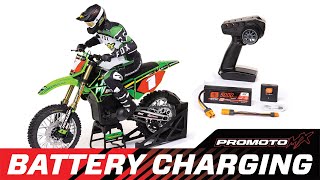 LOS06002 SMART BATTERY CHARGING PROCEDURE  LOSI PROMOTOMX [upl. by Affrica993]