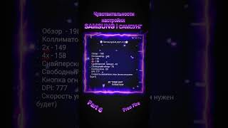 Настройки чувствительности на Самсунг SAMSUNG Free Fire 2024 часть 6 Settingsff2024  фрифаер [upl. by Aseek]