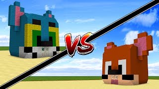 CASA DO TOM VS CASA DO JERRY  MINECRAFT [upl. by Bierman640]