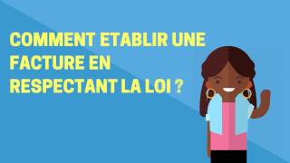 Tuto Comment faire une facture  Par lExpert Comptable ECAI [upl. by Anaiv]