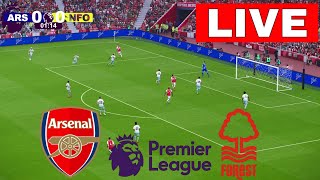 🔴LIVE Arsenal vs Nottingham Forest I Premier League 2024  Match Streaming [upl. by Belcher]