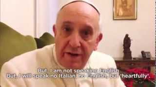 Pope Francis Message on Christian Unity to Pentecostal Conference [upl. by Rotow]