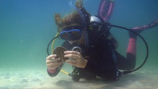 Beginner diving at the jetties in DestinFort Walton Beach [upl. by Eelir517]