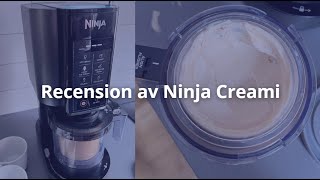 Test glassmaskin recension av Ninja Creami [upl. by Henriha508]