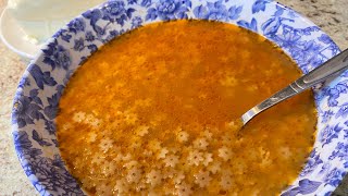 Sopa kid food soft foods sopa de estrellas sopa suave sopa de tomate star soup sopa para niño [upl. by Aralc]