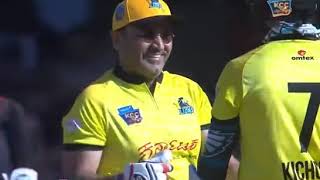 Virender Sehwag and kiccha sudeep highlights at KCC 2018 [upl. by Hpsoj]