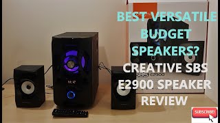 Best Budget Speakers Creative SBS E2900 PC Speakers Full Review UK [upl. by Peppard]