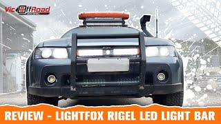 Review  LIGHTFOX RIGEL LED Light Bar [upl. by Ennaear17]