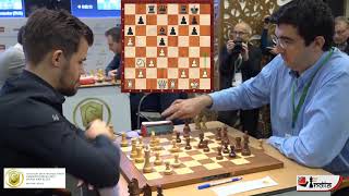 Magnus Carlsens amazing positional decisions against Vladimir Kramnik  Commentary by Sagar Shah [upl. by Ahsi876]